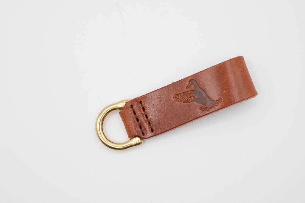 Leather Key Fob - Ducks