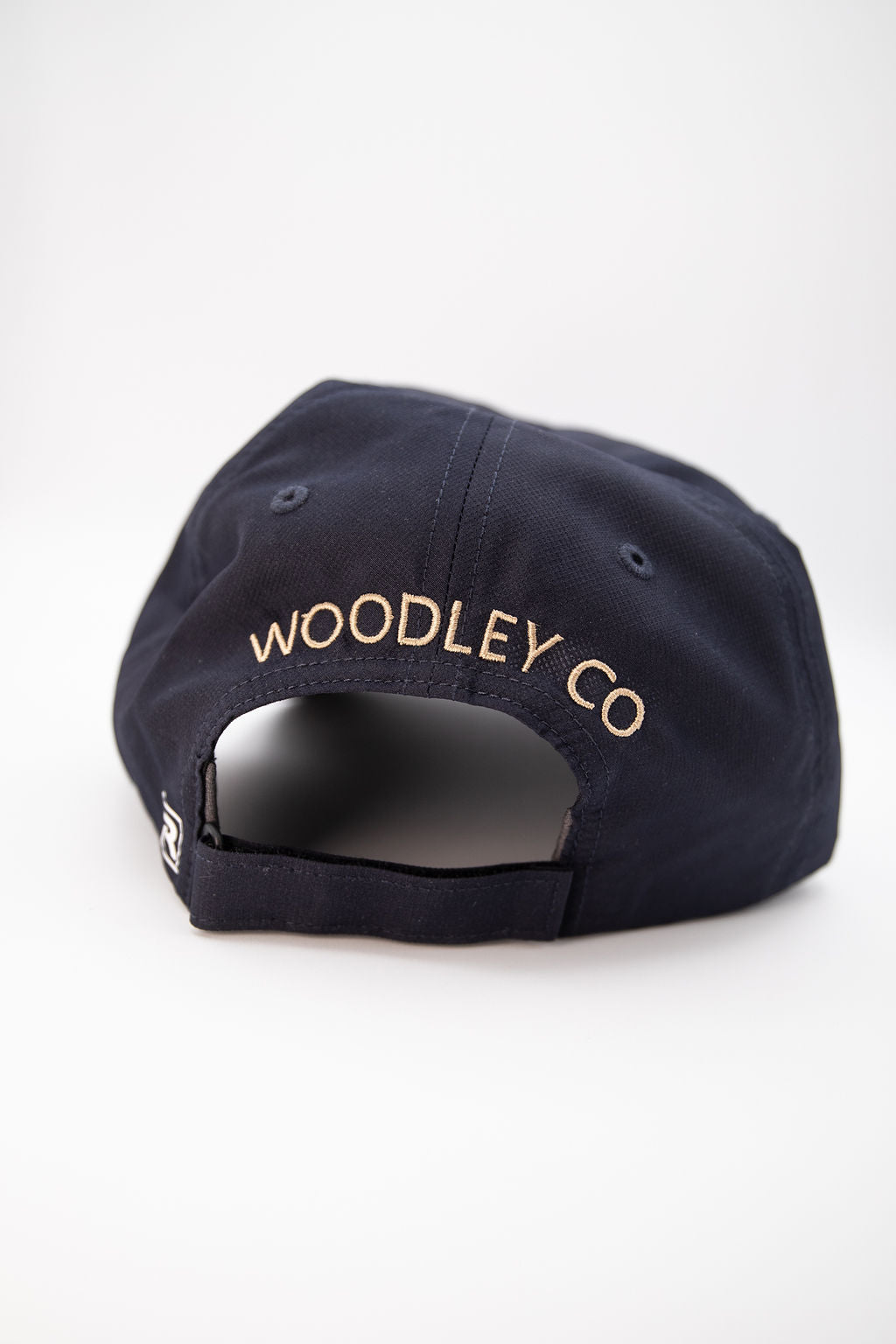 Woodley Co Logo Hat - Navy Drifit