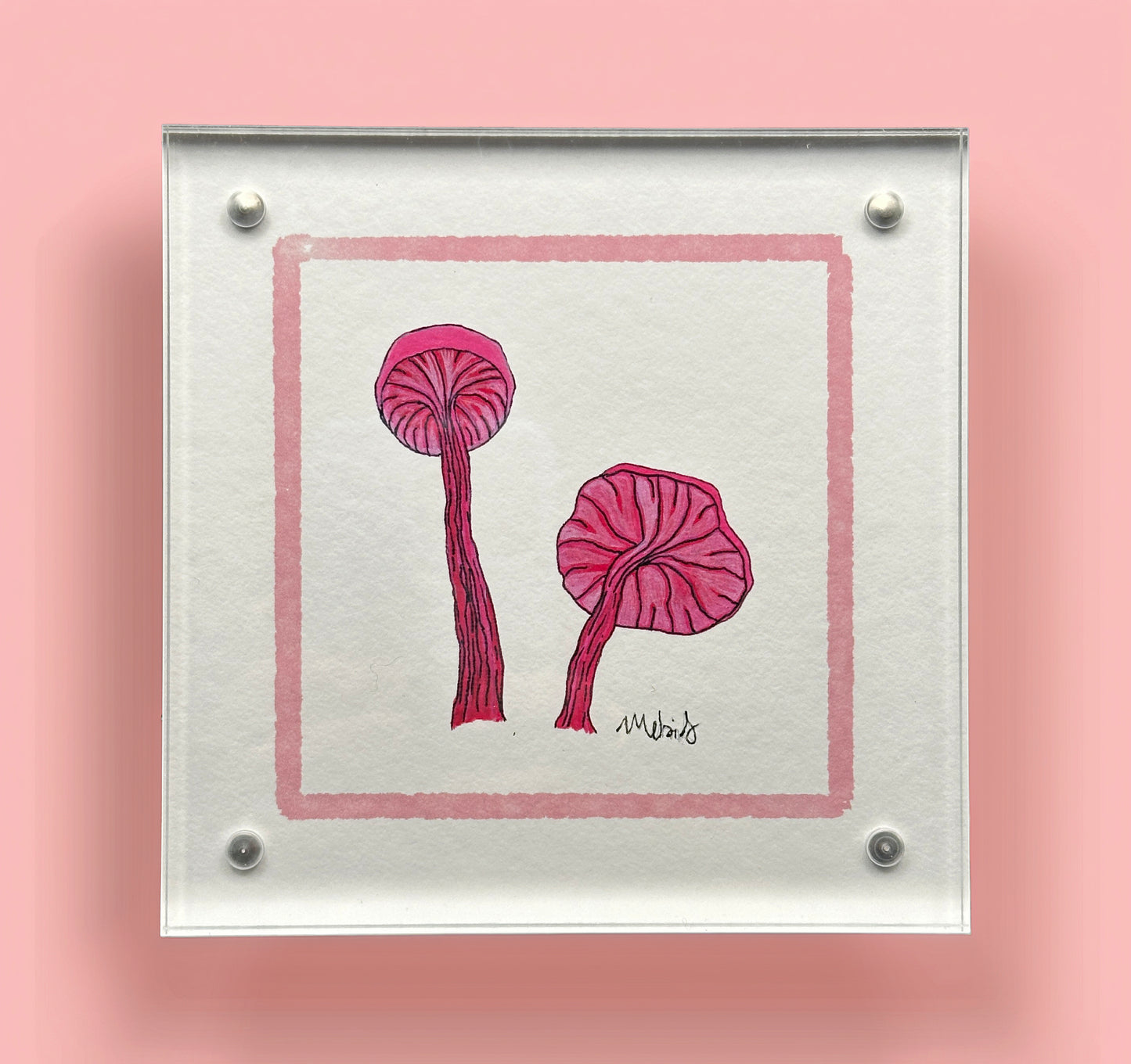 Mushroom Square Prints