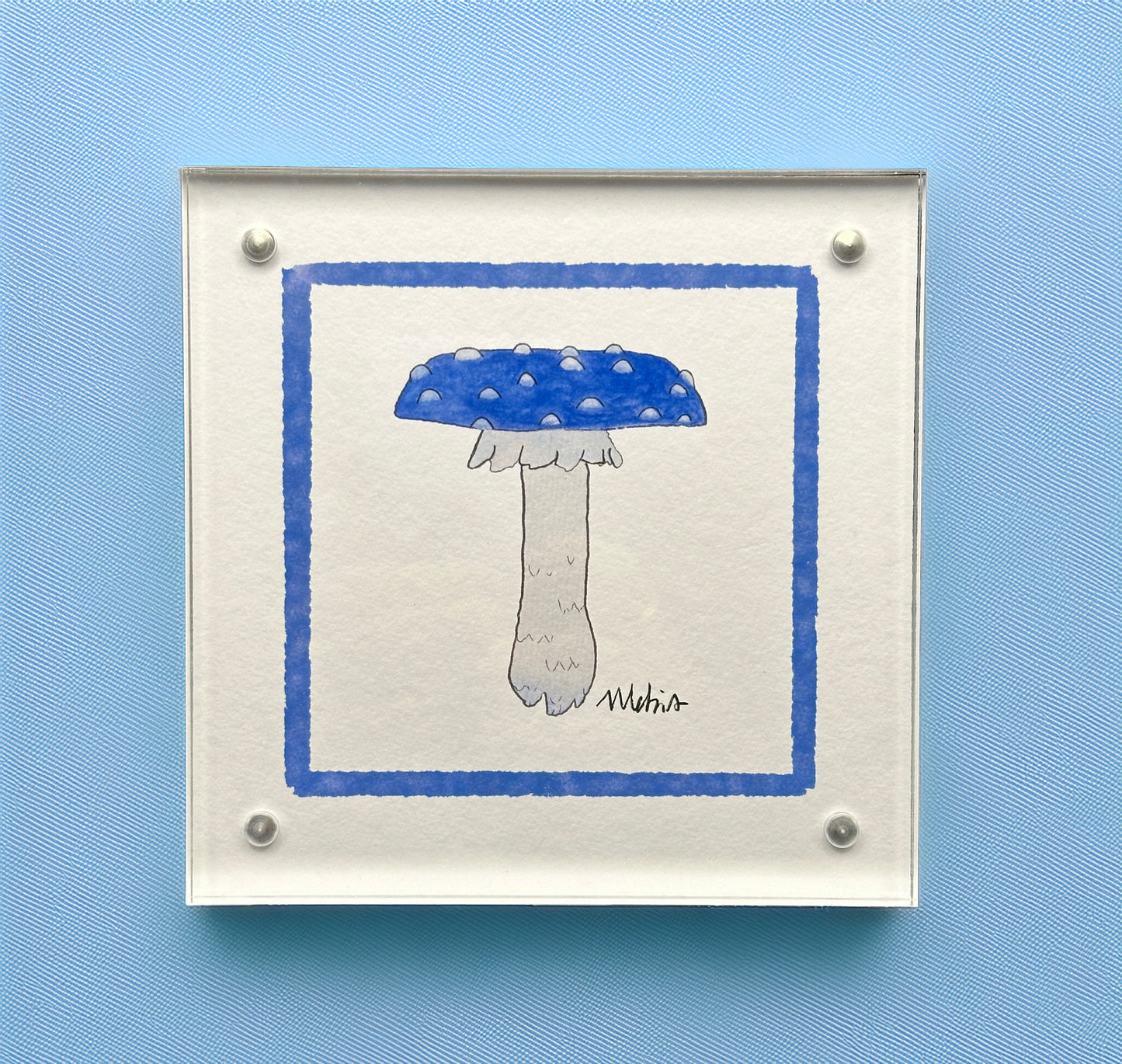 Mushroom Square Prints