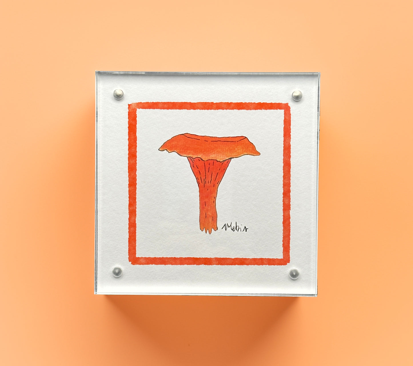 Mushroom Square Prints
