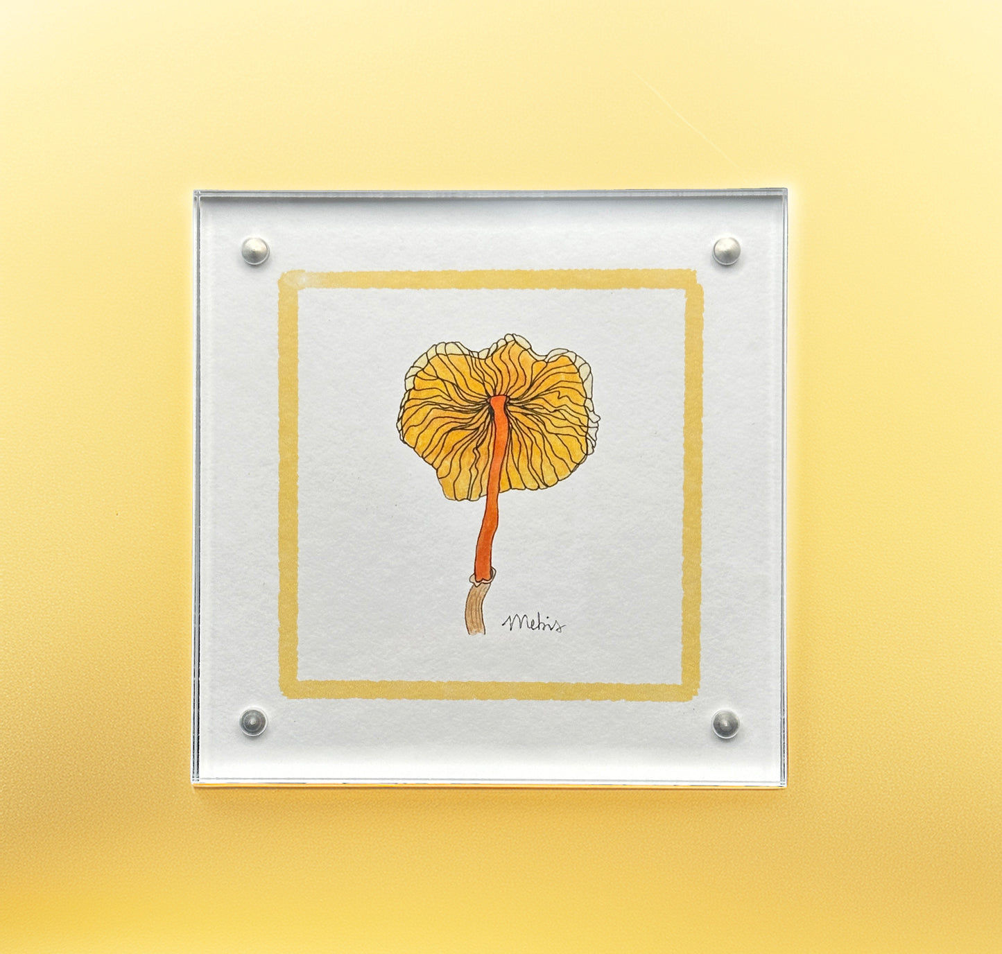 Mushroom Square Prints