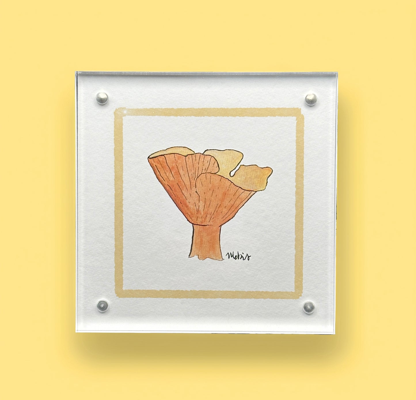 Mushroom Square Prints