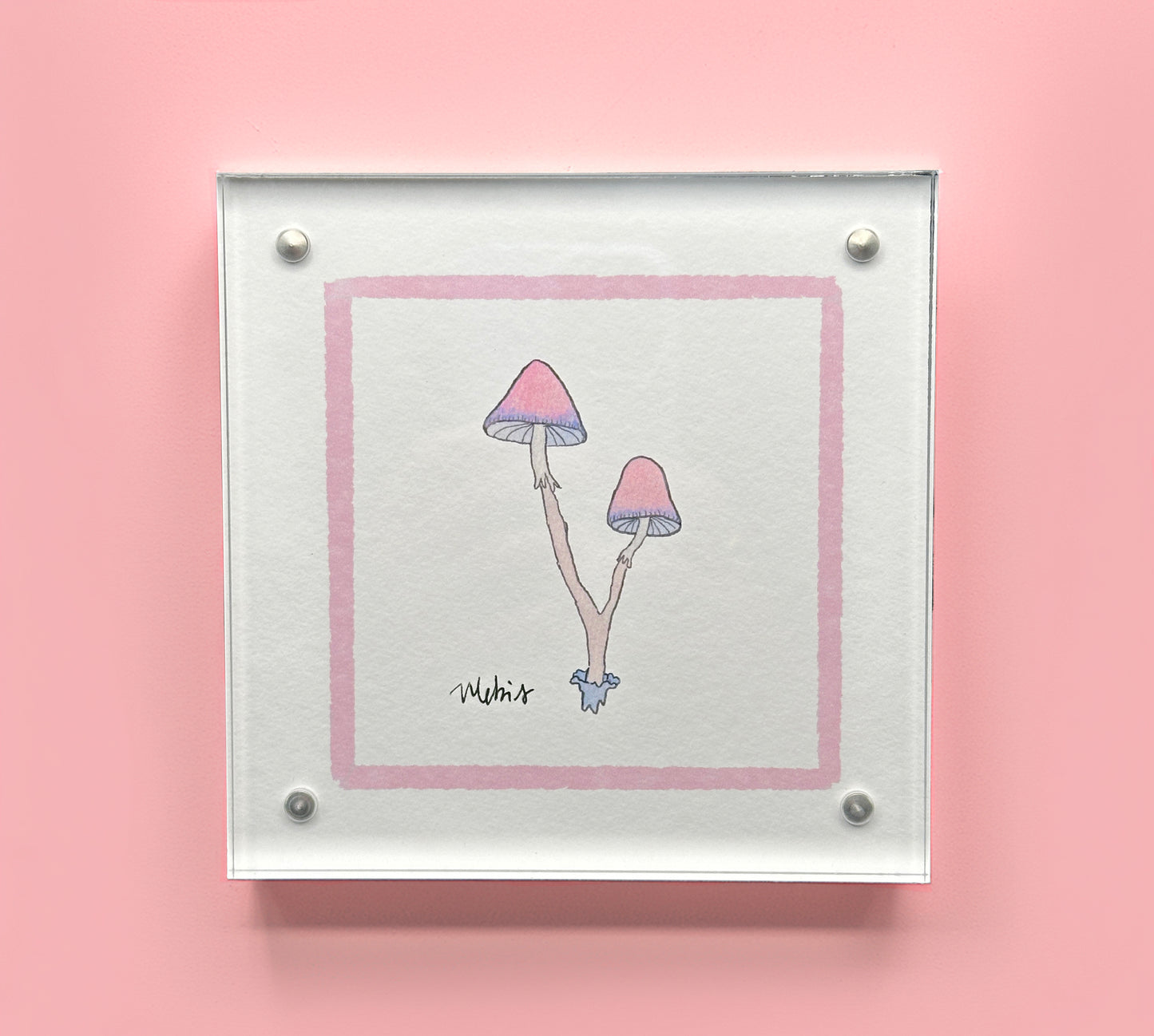 Mushroom Square Prints