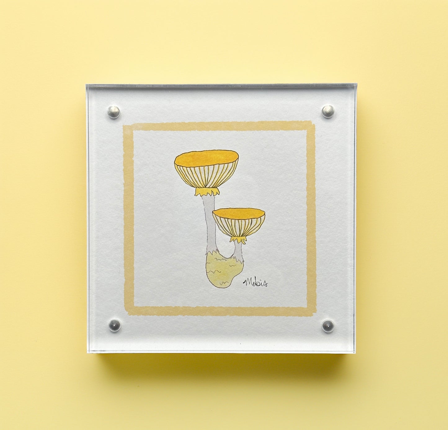 Mushroom Square Prints