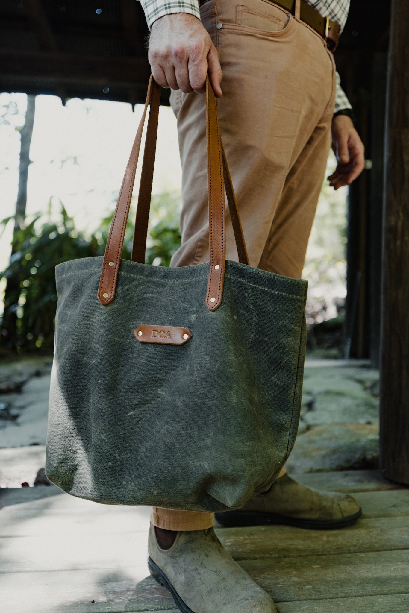 The Dab Canvas Carry-All Tote