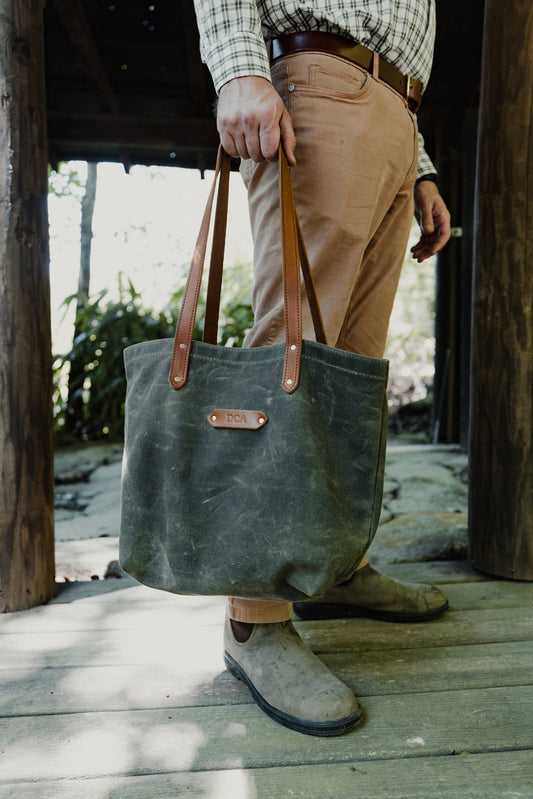 The Dab Canvas Carry-All Tote
