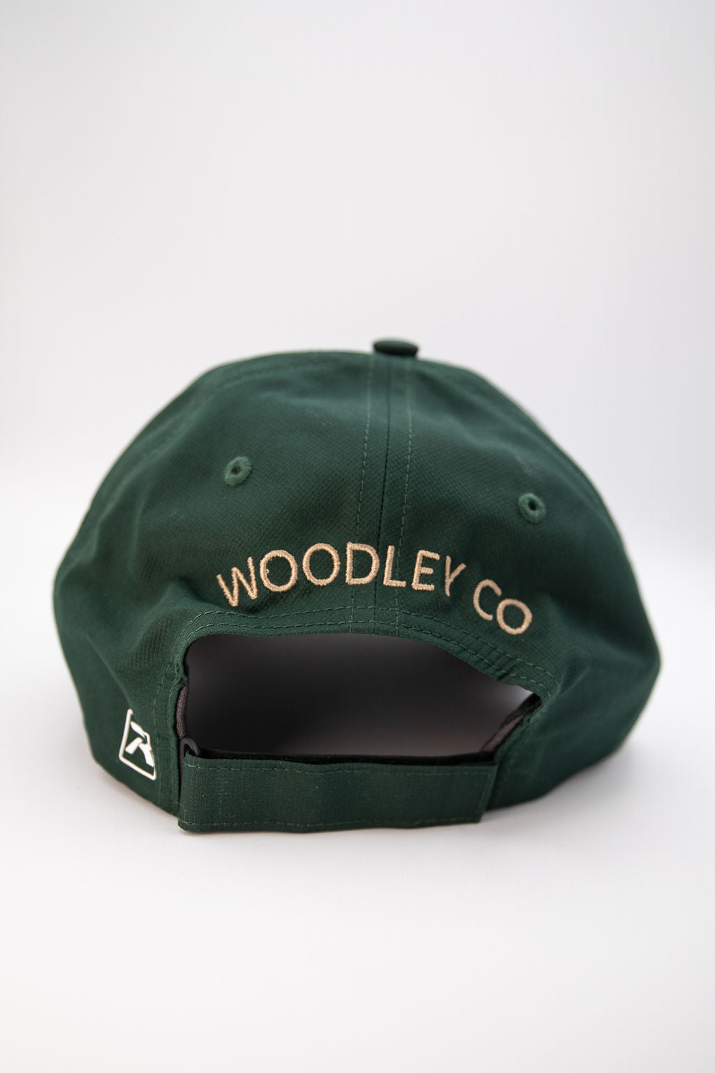 Woodley Co Logo Hat - Green Drifit