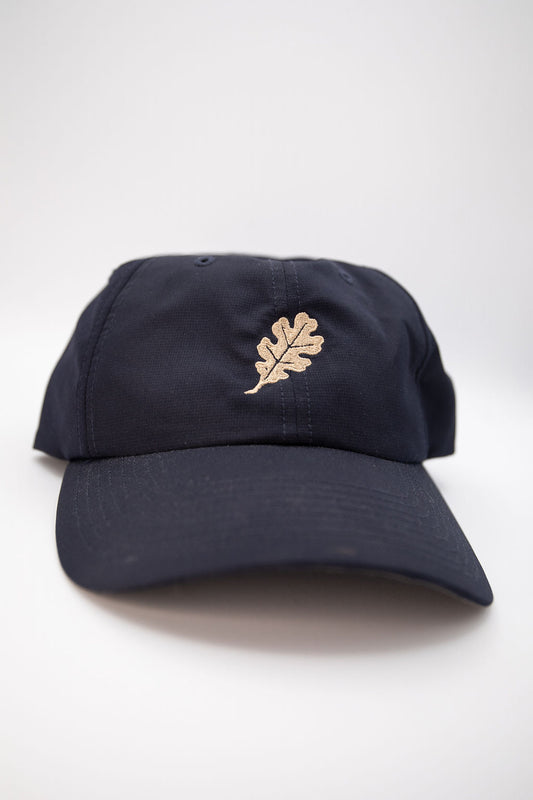 Woodley Co Logo Hat - Navy Drifit