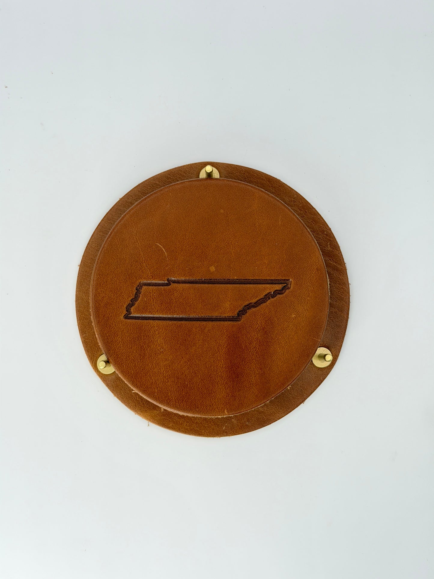 Leather Coaster Set - States