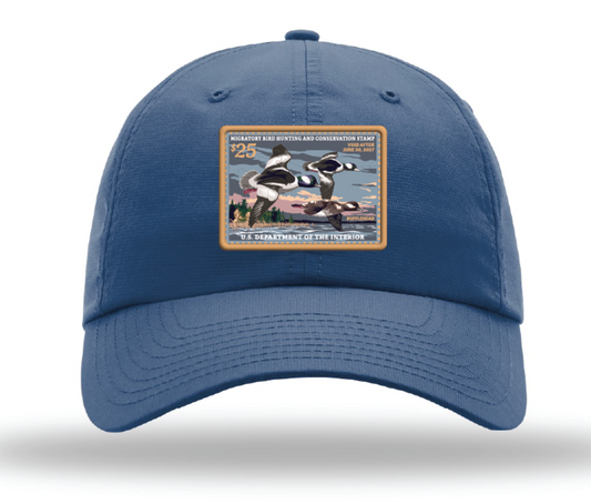 Duck Stamp Hat Buffleheads '26-'27 - Blue Richardson Dri-fit