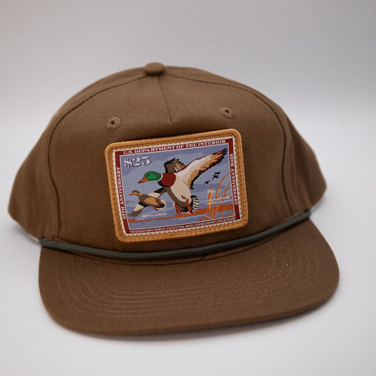 Duck Stamp Hat Mallards '18-'19 - Tobacco Rope