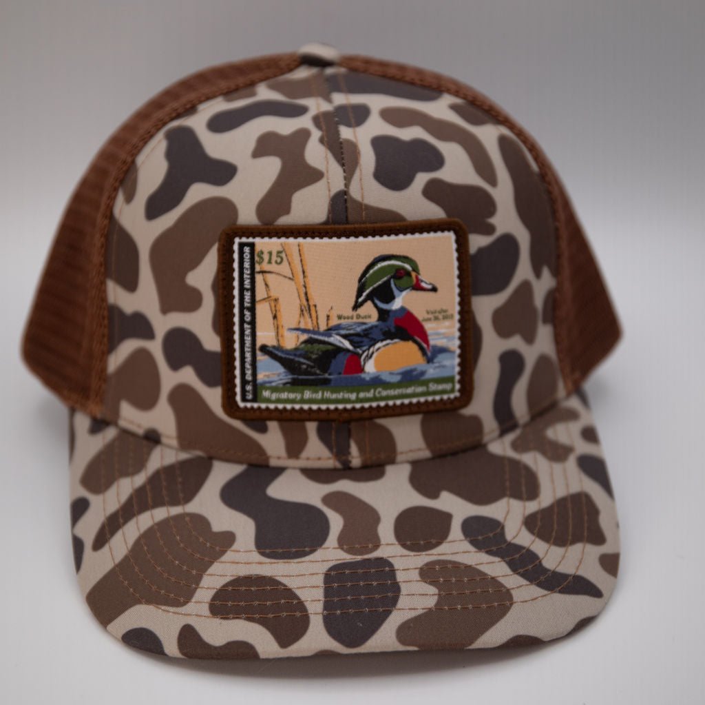 Duck Stamp Hat Wood Duck '12-'13 - Retro Trucker