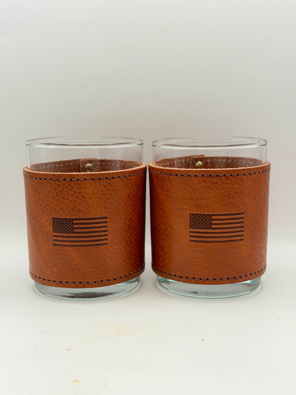 Rocks Glasses - American Flag