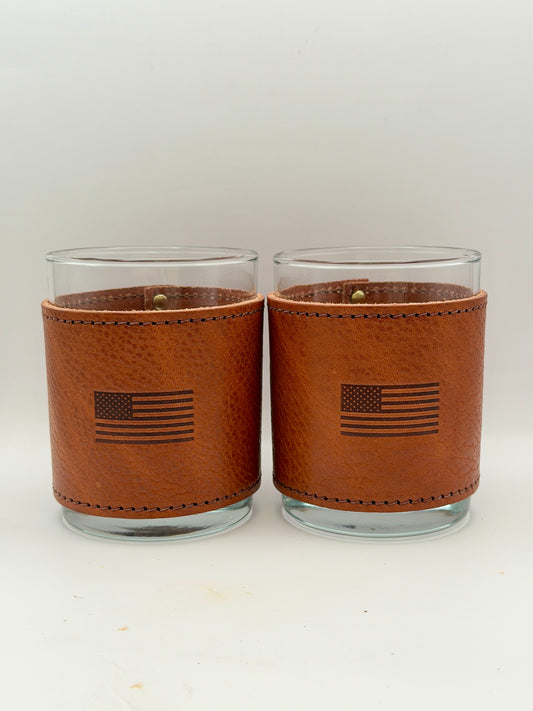 Rocks Glasses - American Flag