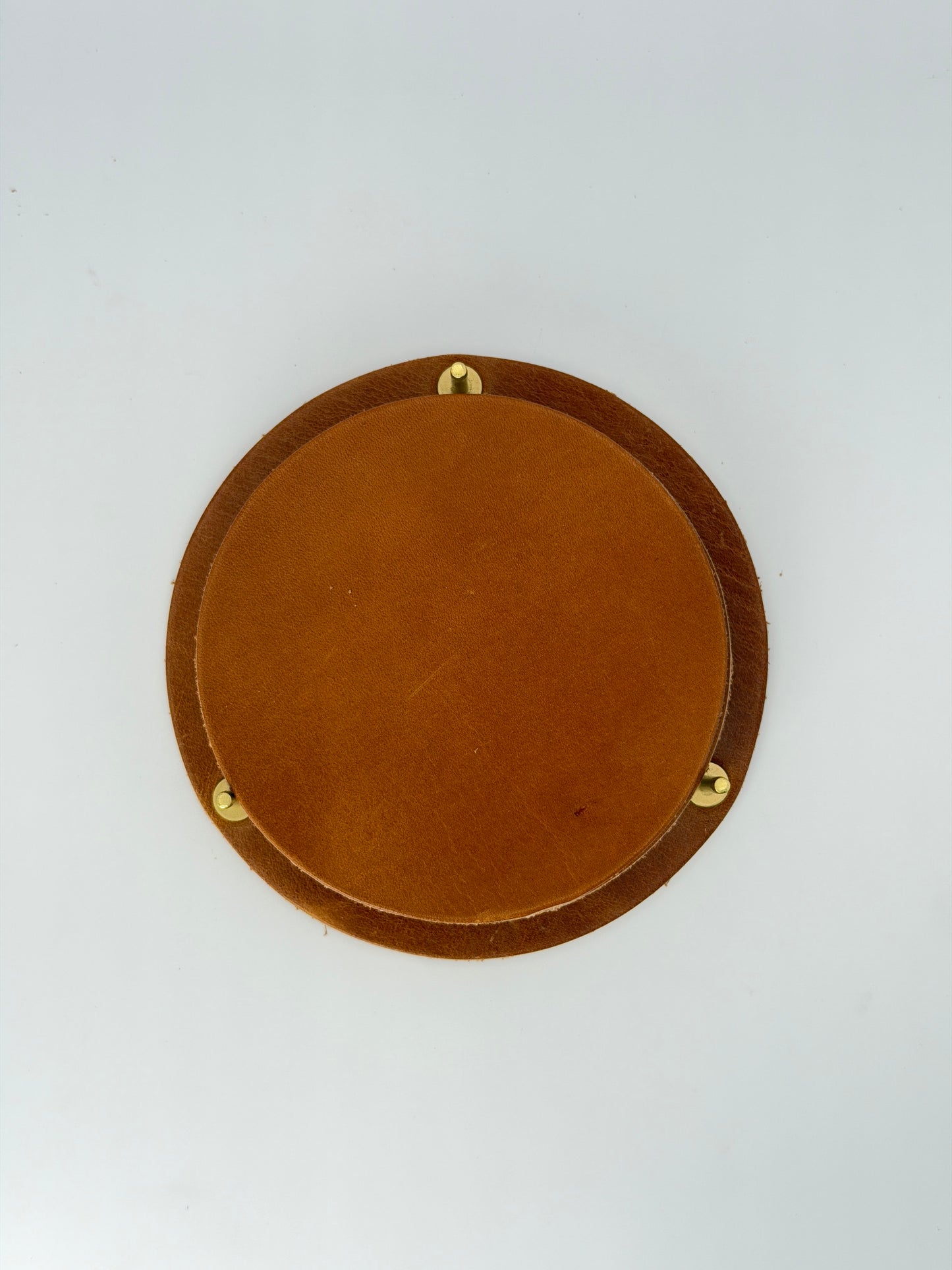Leather Coaster Set - Monogrammed