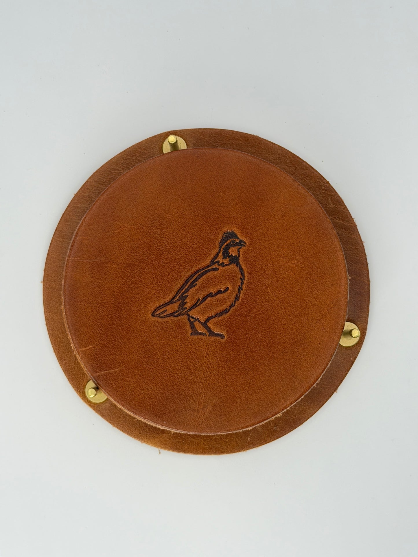 Leather Coaster Set - Upland