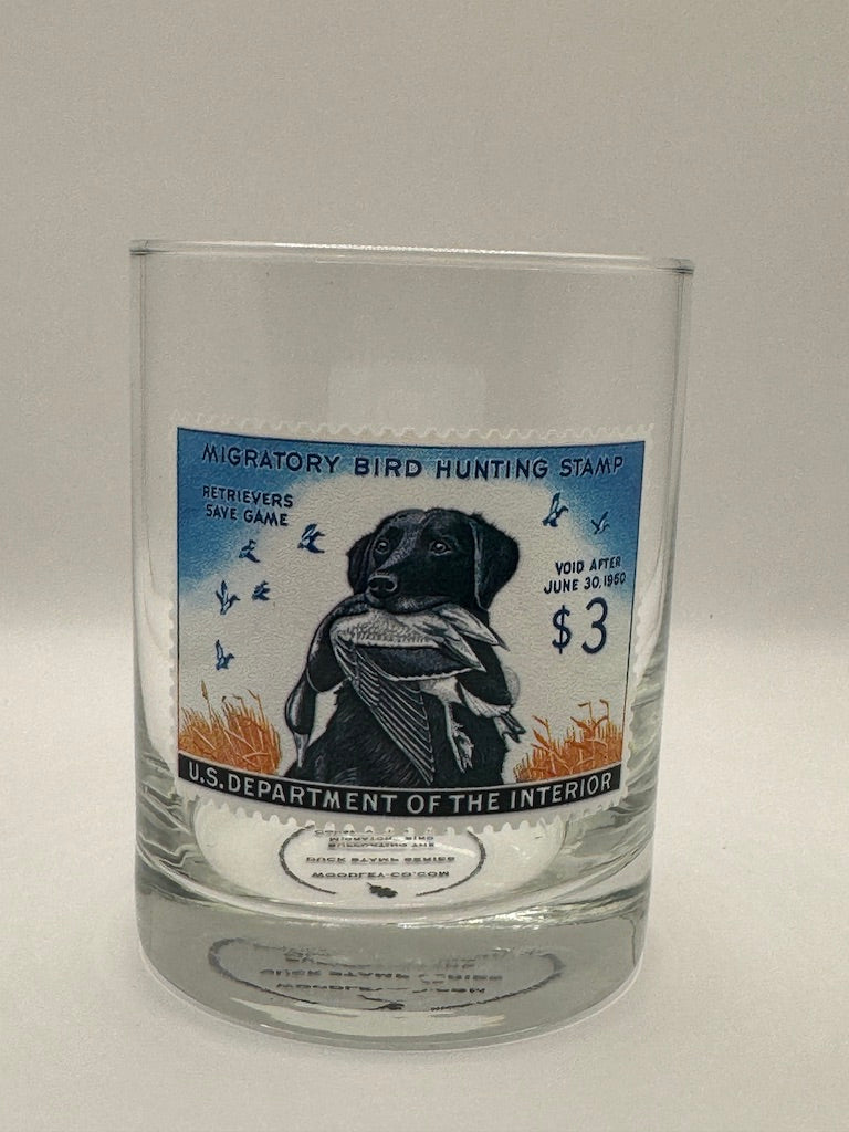 Duck Stamp Rocks Glasses