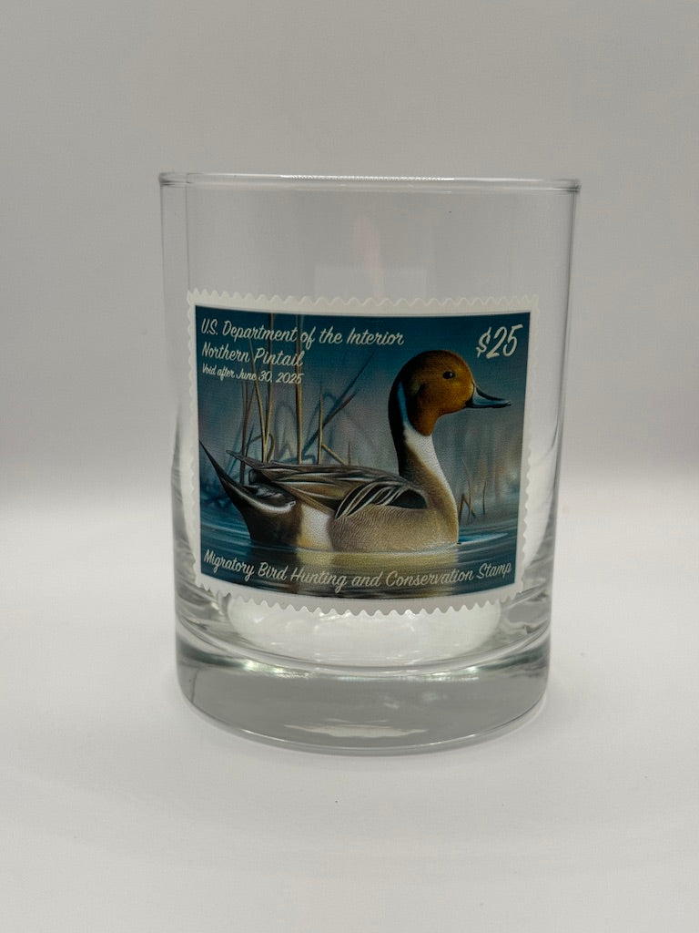 Duck Stamp Rocks Glasses