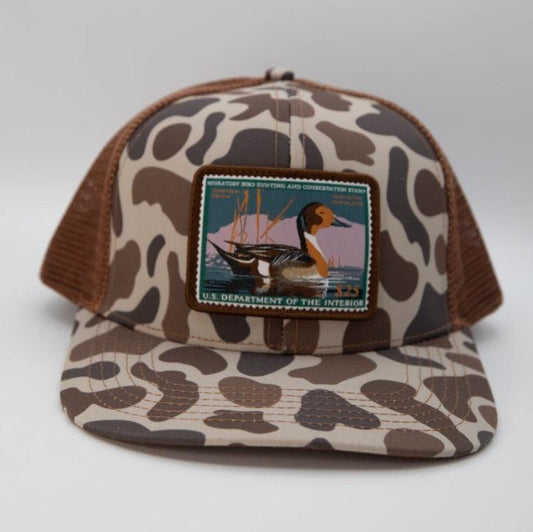 Duck Stamp Hat Northern Pintail '24-'25 - Retro Trucker