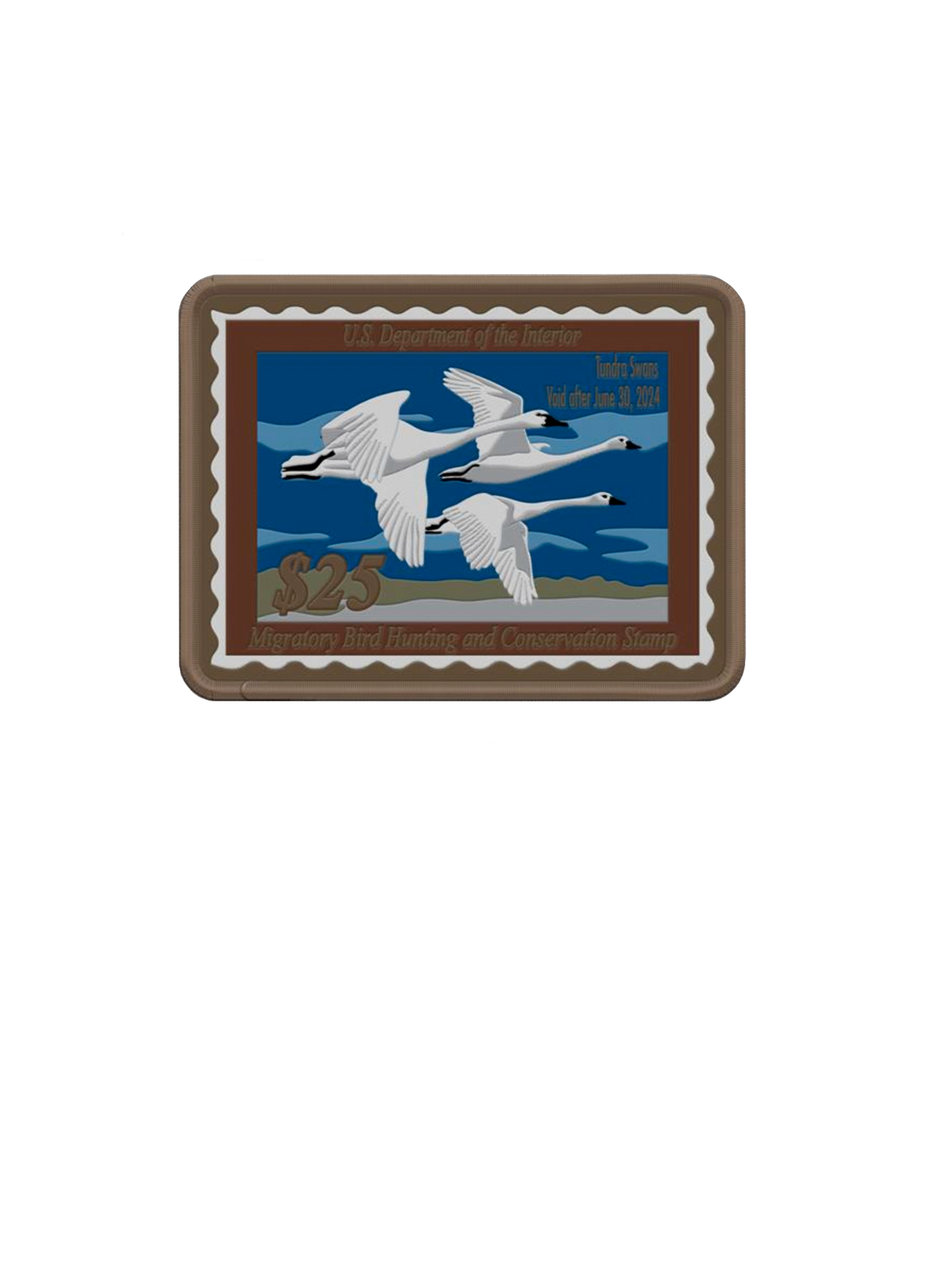 Federal Duck Stamp Iron-On Patch