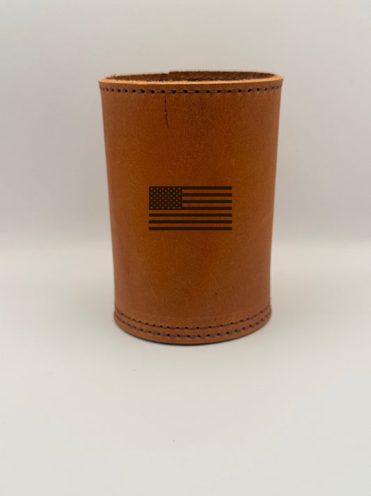 Leather Hugger - USA Flag