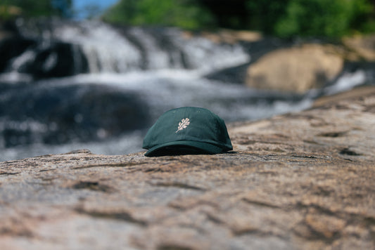 Woodley Co Logo Hat - Green Drifit