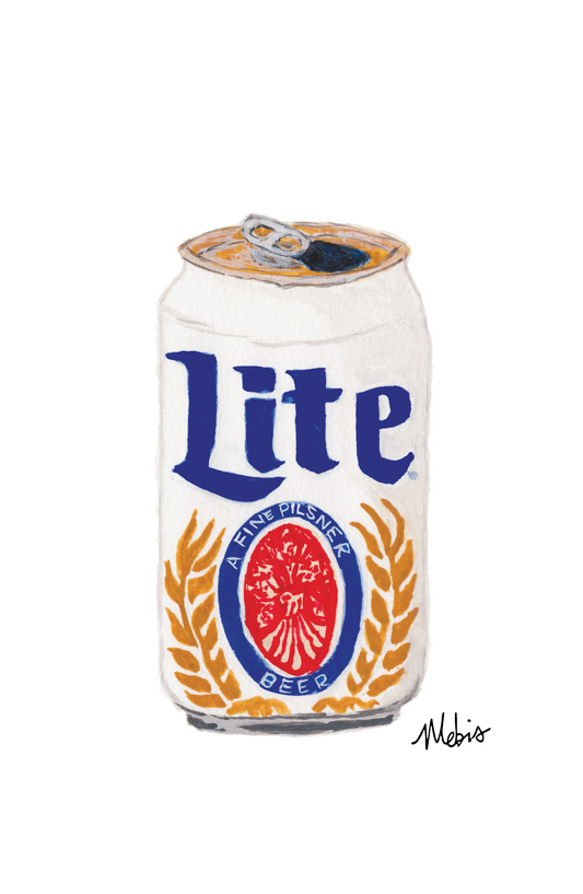 Miller Light Print