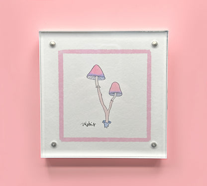 Mushroom Square Prints