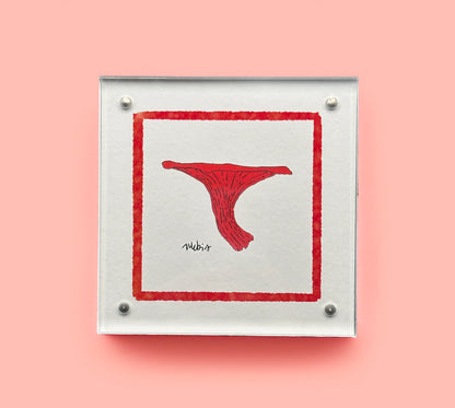 Mushroom Square Prints